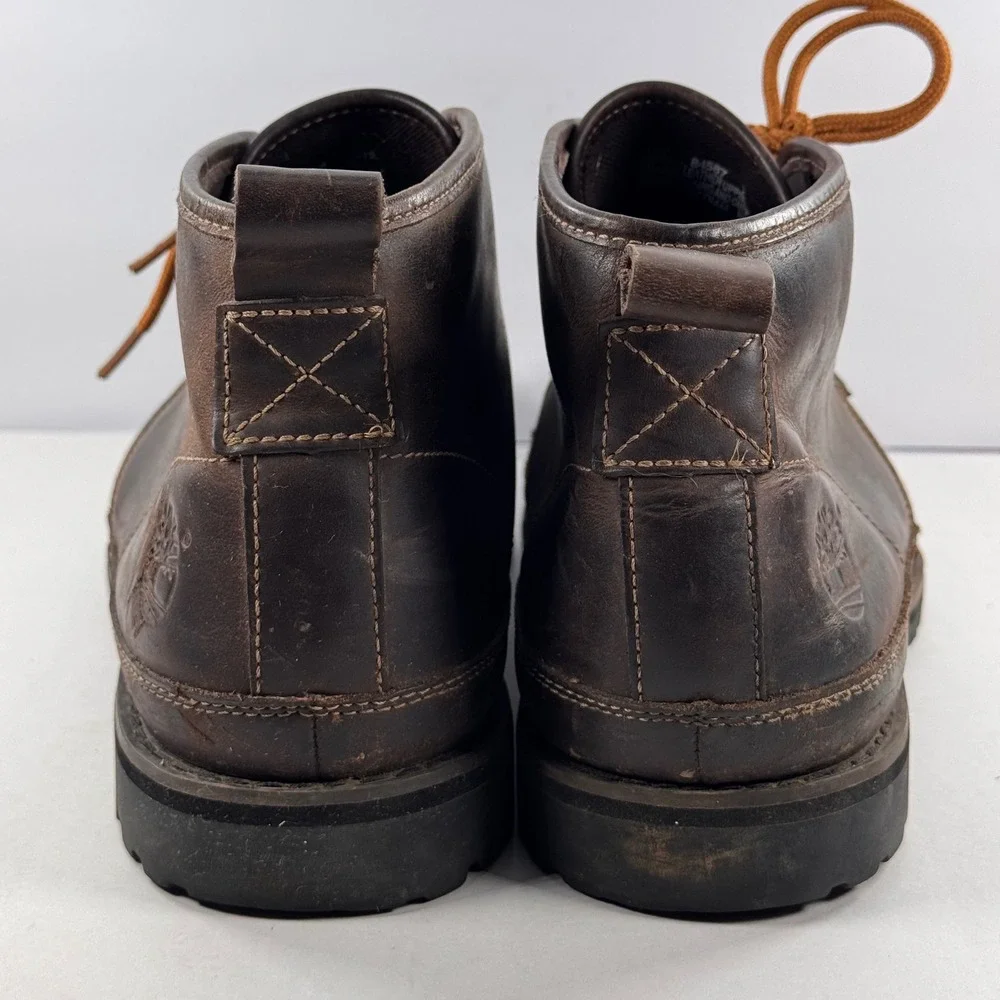 Timberland Earthkeepers Brown Leather Chukka Boots Mens 12M 84587 Lug Sole